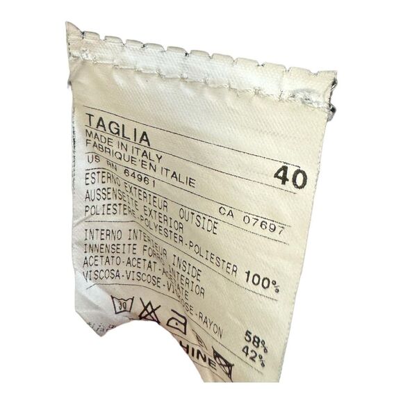 Black‎ Two Button Blazer Classic Fitted Career Office Jacket - Picture 6 of 9